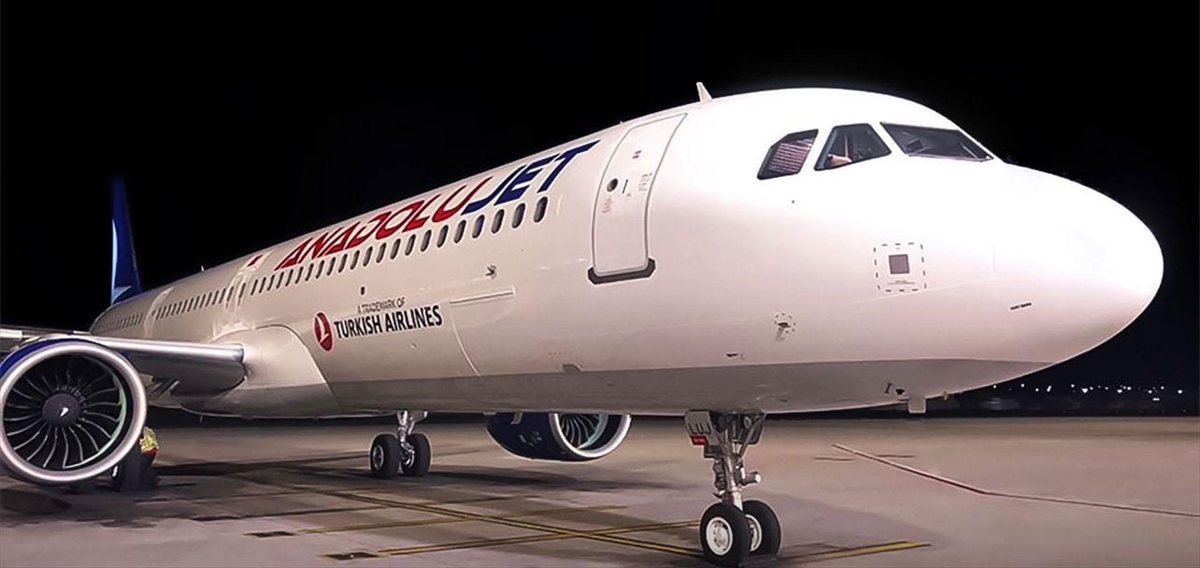 AnadoluJet’in ilk Airbus A321neo tipi uçağı filoya katıldı
