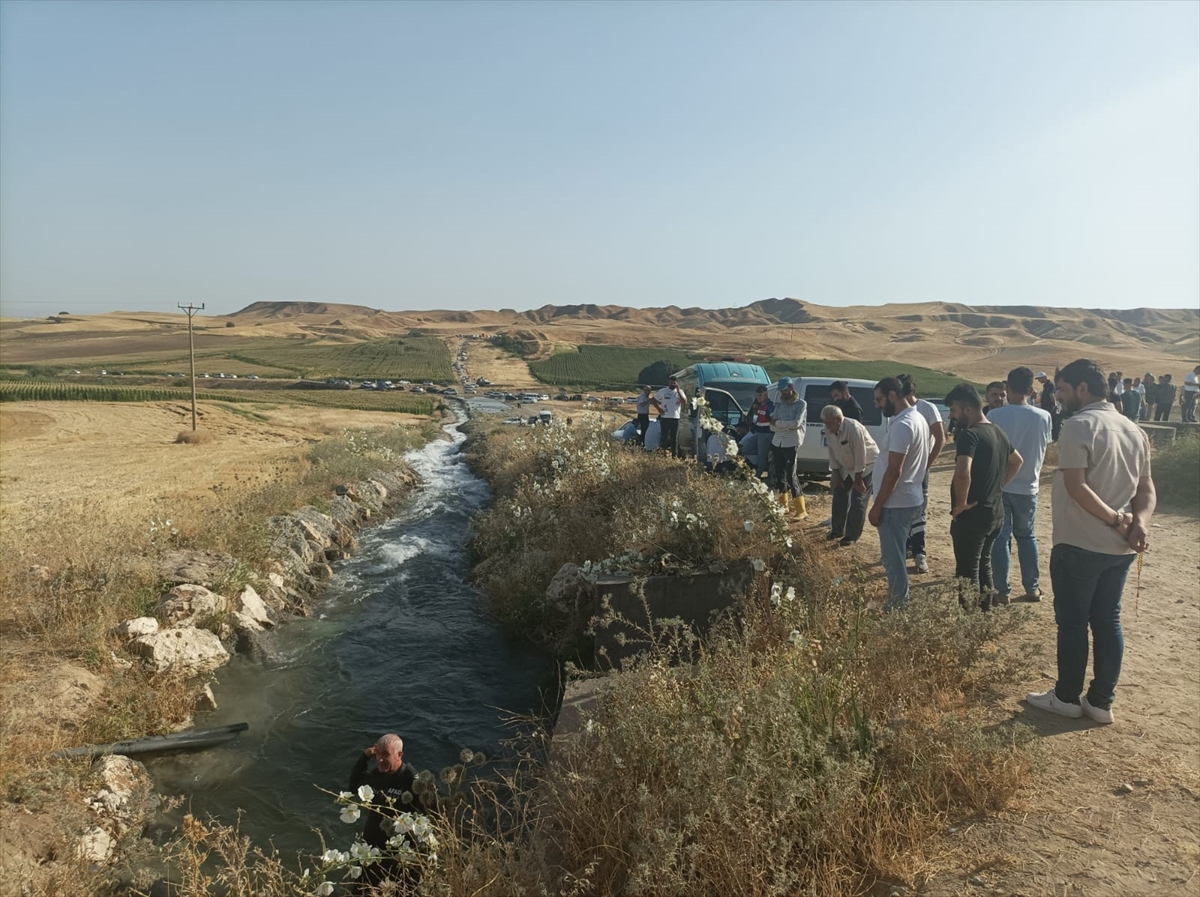 GÜNCELLEME – Diyarbakır'da sulama kanalına giren kişi yaşamını yitirdi