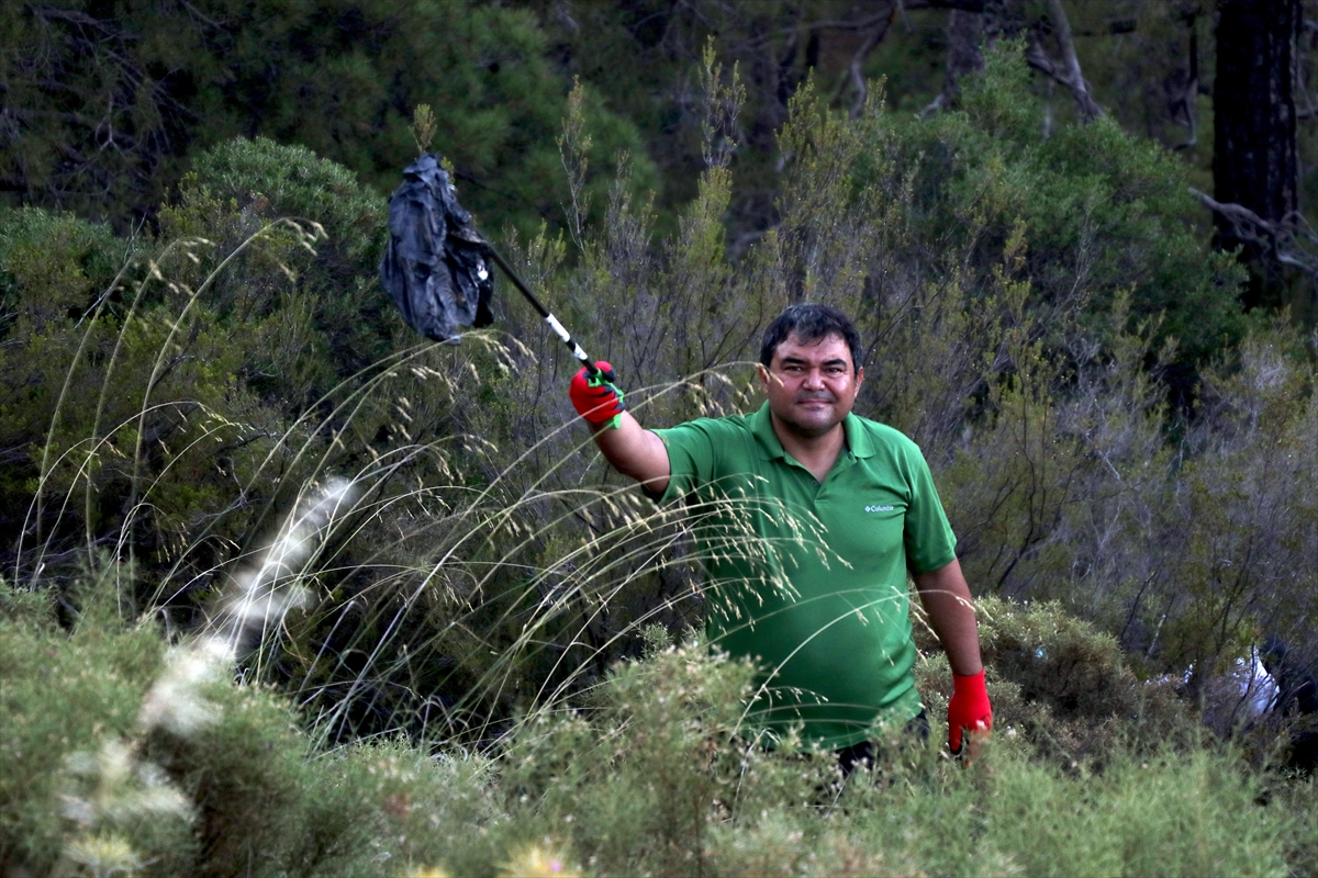 Fethiye Yarımada'da çevre temizliği yapıldı