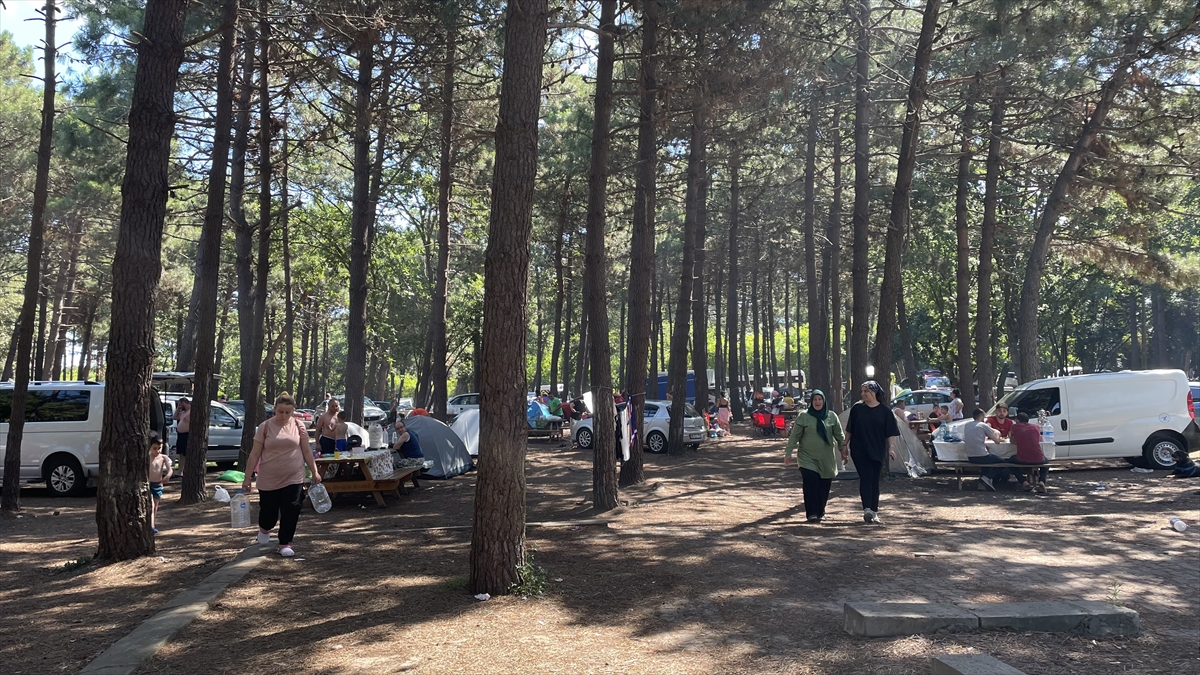 İstanbul'da mesire alanları ve plajlarda bayram yoğunluğu sürdü