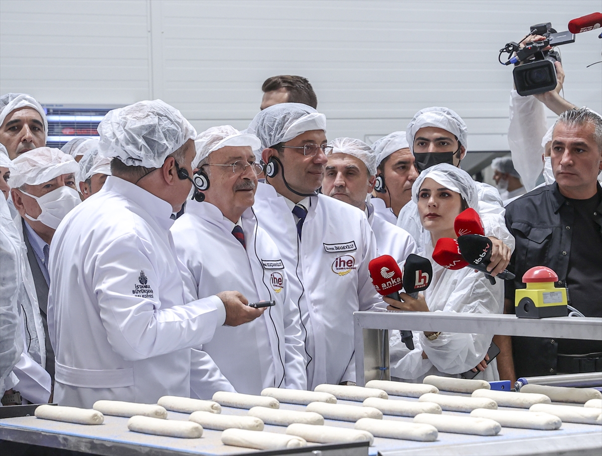 Kemal Kılıçdaroğlu, İBB'nin Halk Ekmek Fabrikası'nın açılışında konuştu: