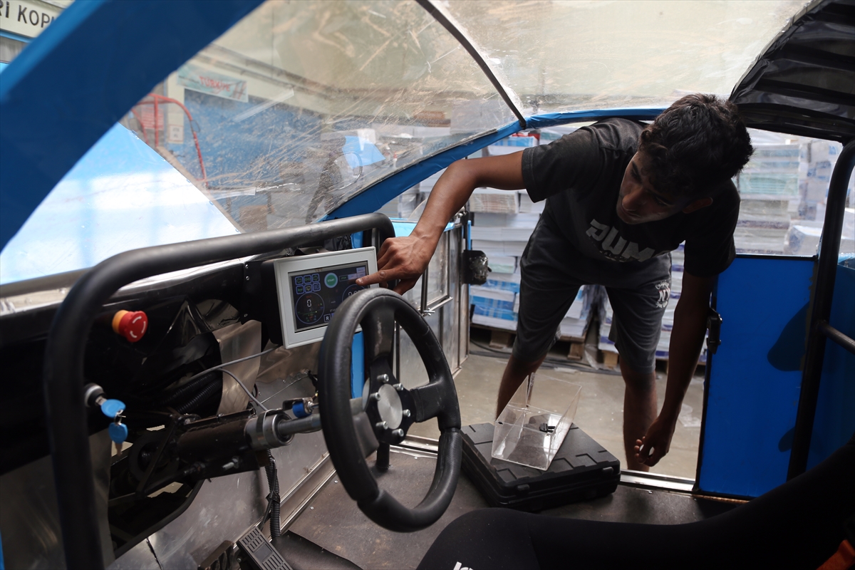 Muğla'da üretilen elektrikli araçlarla orman yangınlarına dikkat çekilecek