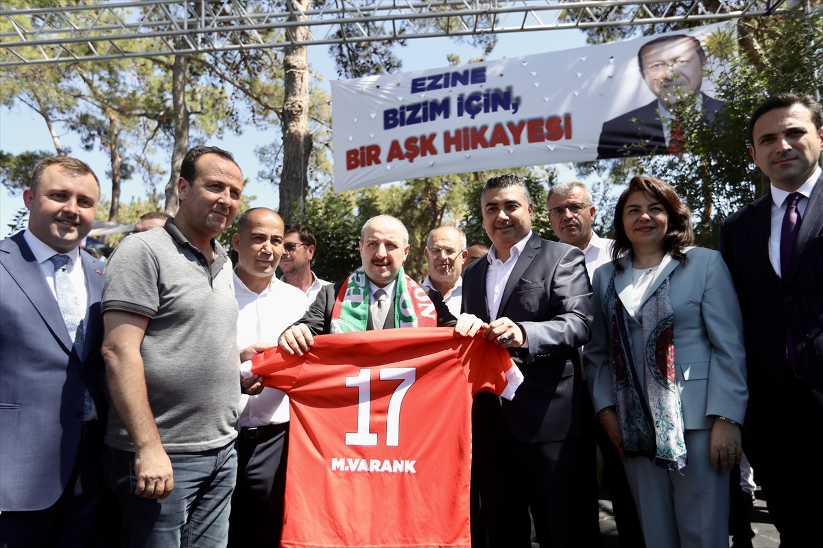 Bakan Varank, Çanakkale'de millet bahçesi açılışında konuştu: