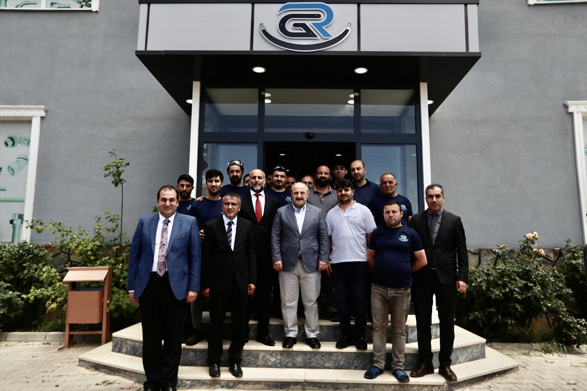 Van'da 22 fabrikanın toplu açılış, temel atma ve tahsis töreni düzenlendi (1)