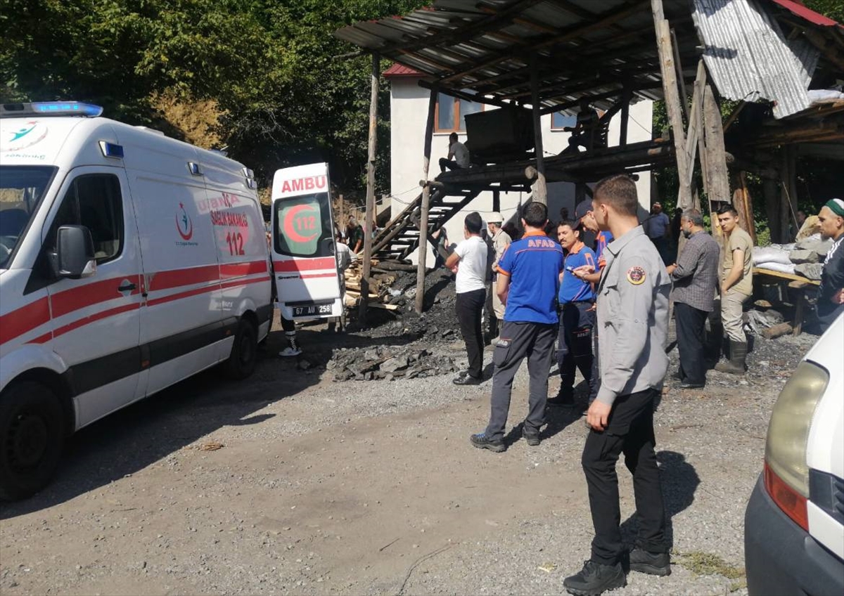 Zonguldak'ta ruhsatsız maden ocağındaki göçükte 1 işçi öldü