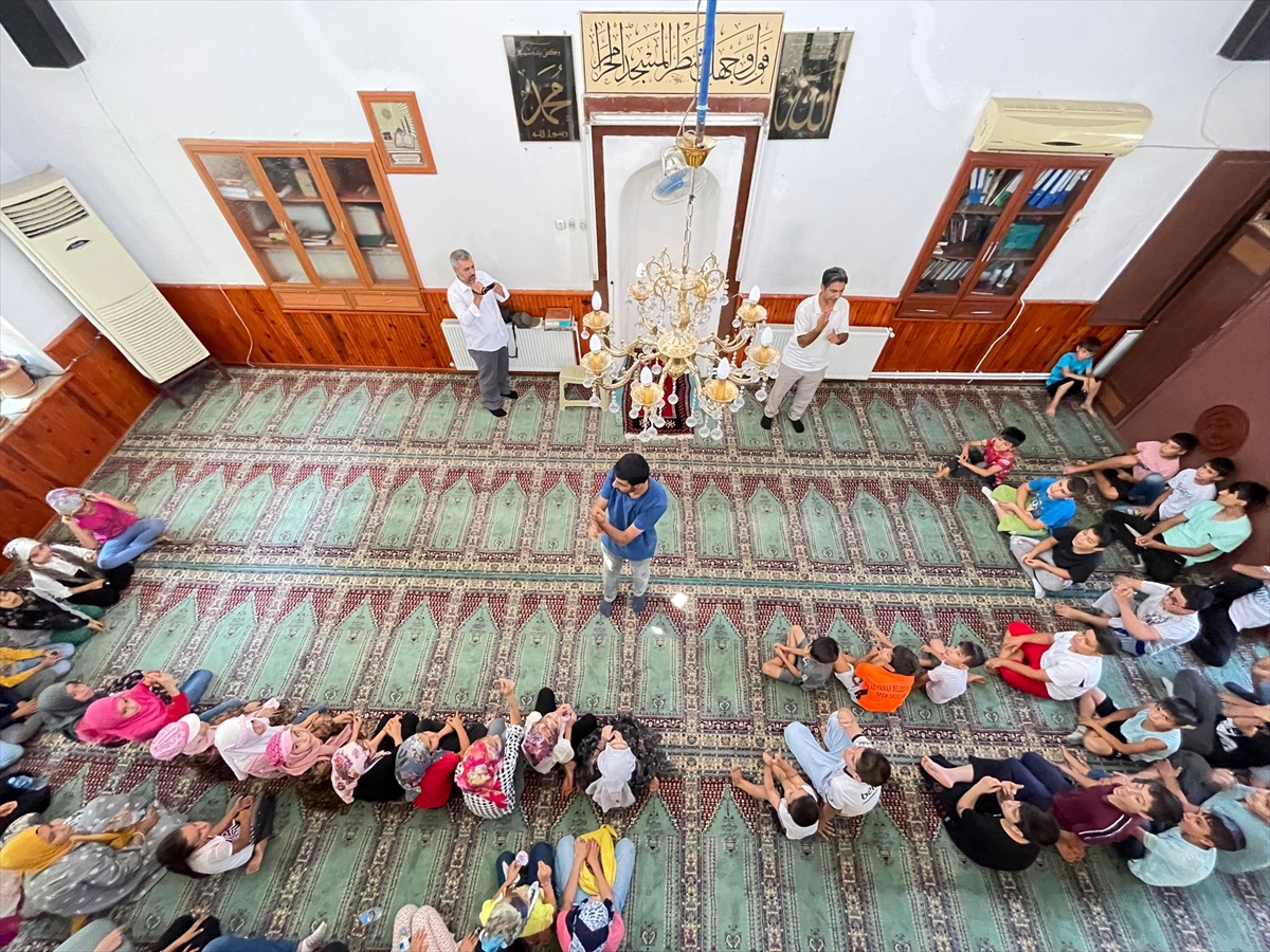 Adıyaman'da Kur'an kursu öğrencileri işaret dili öğreniyor