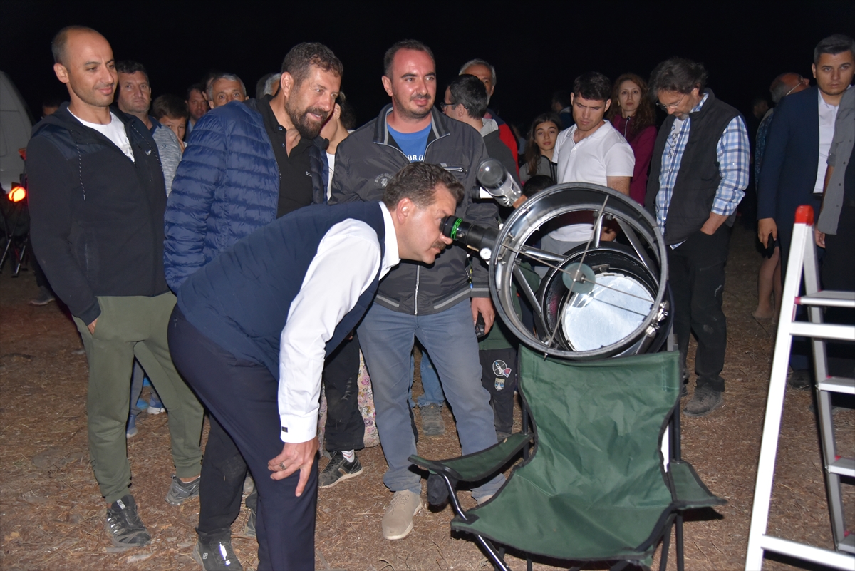 Balıkesir'deki Gökyüzü Gözlem Şenliği sona erdi