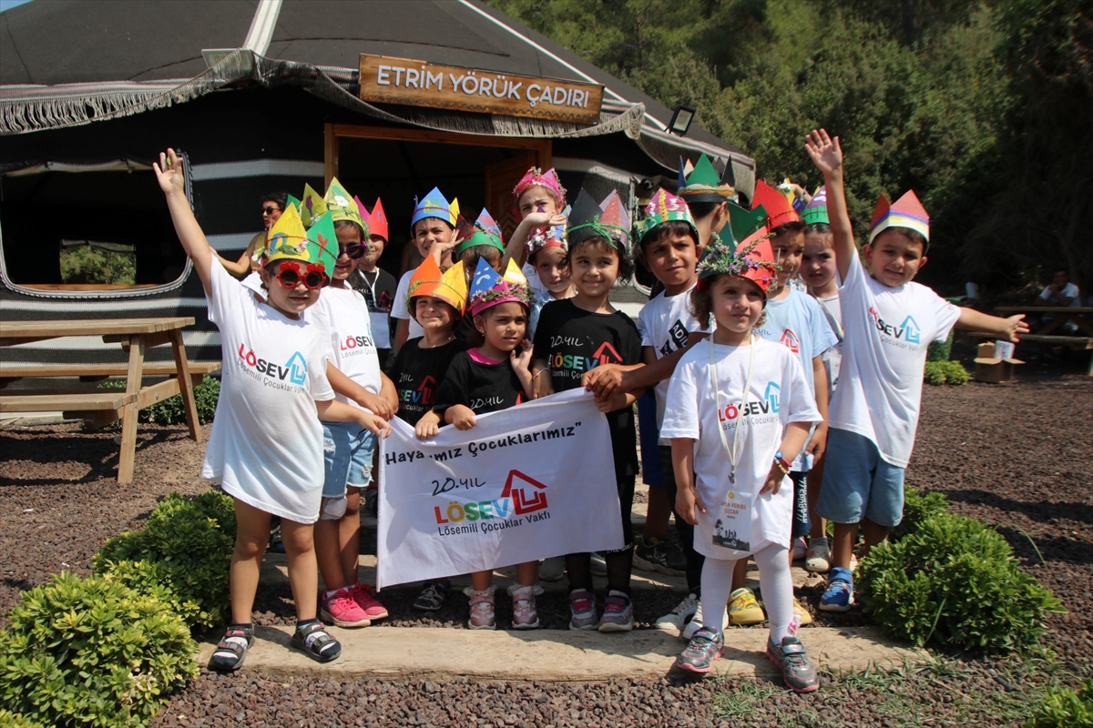 Bodrum'da LÖSEV'den tarım kampına ziyaret