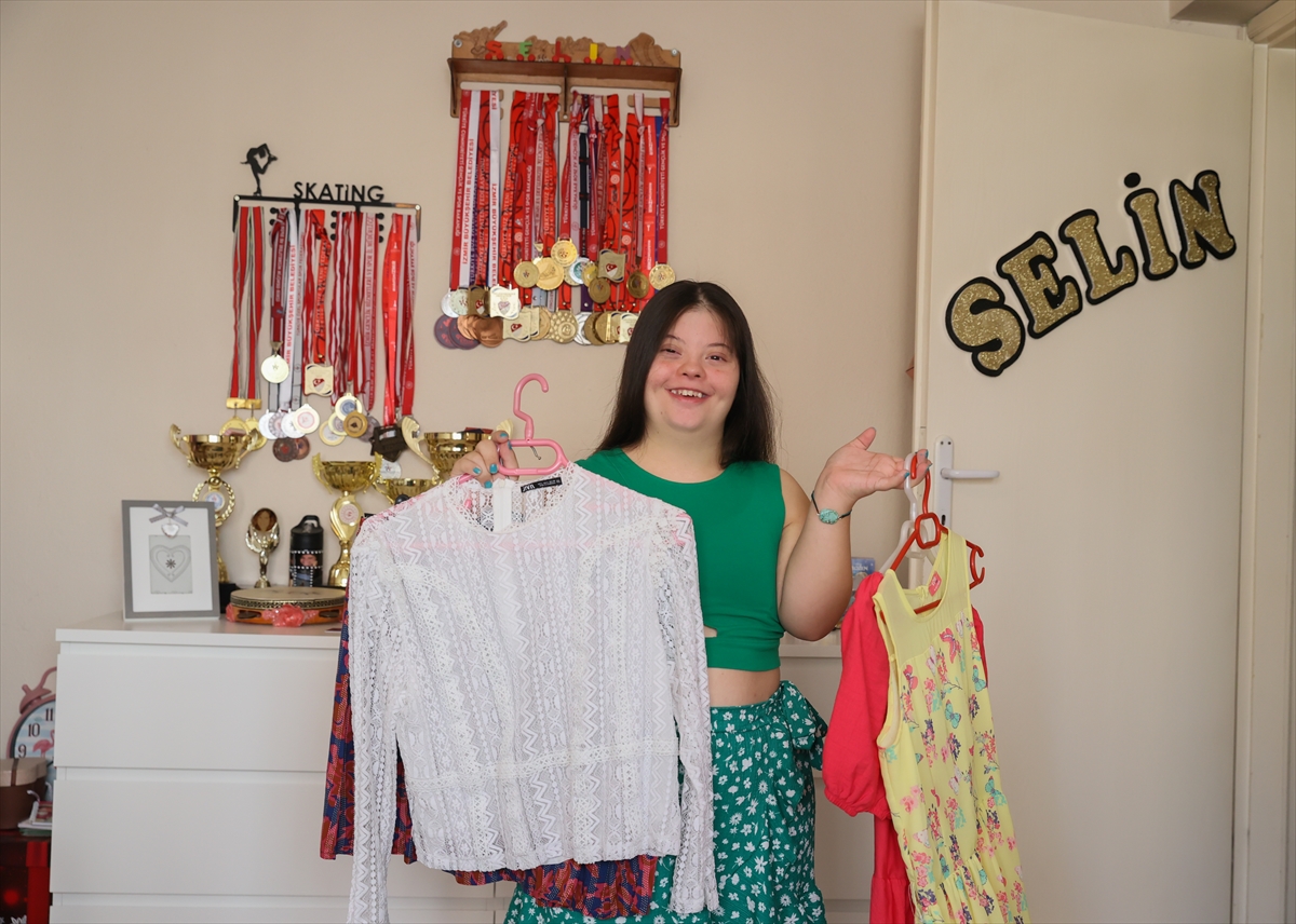 Buz pistlerinin down sendromlu şampiyonu üniversite öğrencisi oldu