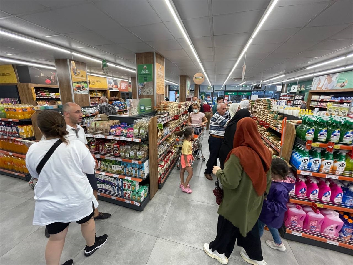 Sakarya, Karabük ve Düzce'deki Tarım Kredi Kooperatif marketlerinde indirim hareketliliği