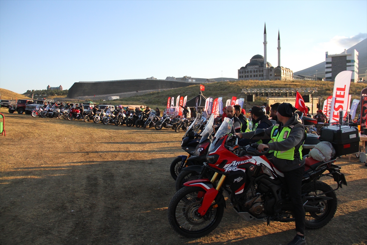 Erciyes Motosiklet Festivali başladı