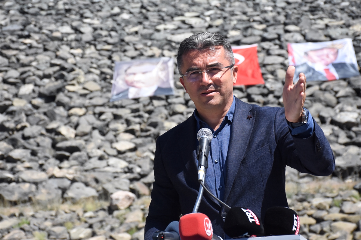 Erzurum'da yapılan Başköy Barajı su tutmaya başladı