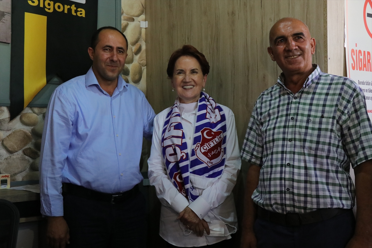 İYİ Parti Genel Başkanı Meral Akşener, Niğde'de ziyaretlerde bulundu