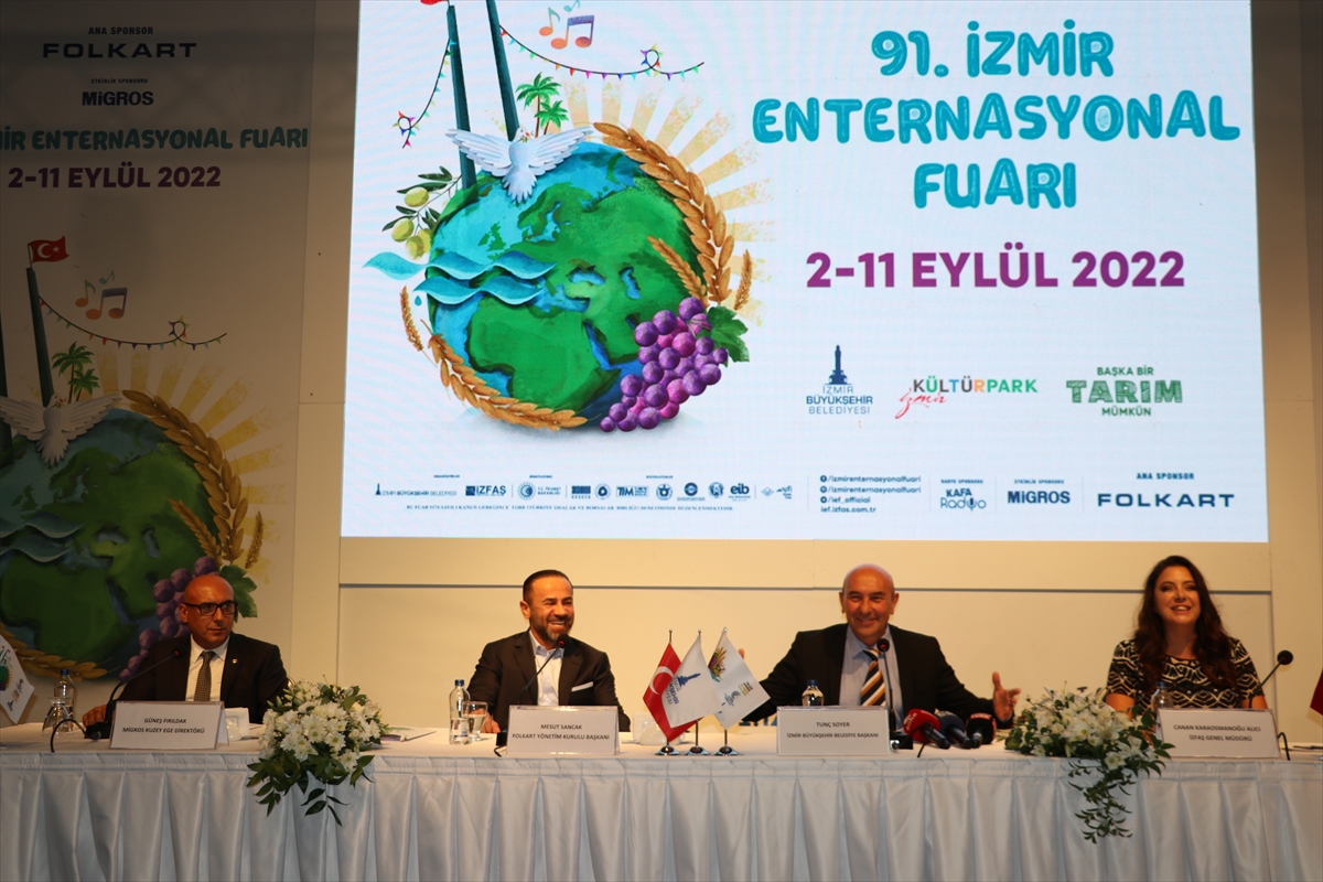 İzmir Enternasyonal Fuarı 2 Eylül'de kapılarını 91'inci kez açacak