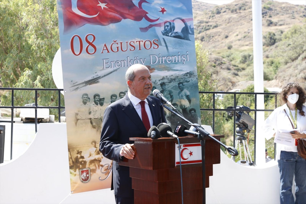 KKTC'de 58 yıl önce Erenköy Direnişi'nde şehit olanlar anıldı
