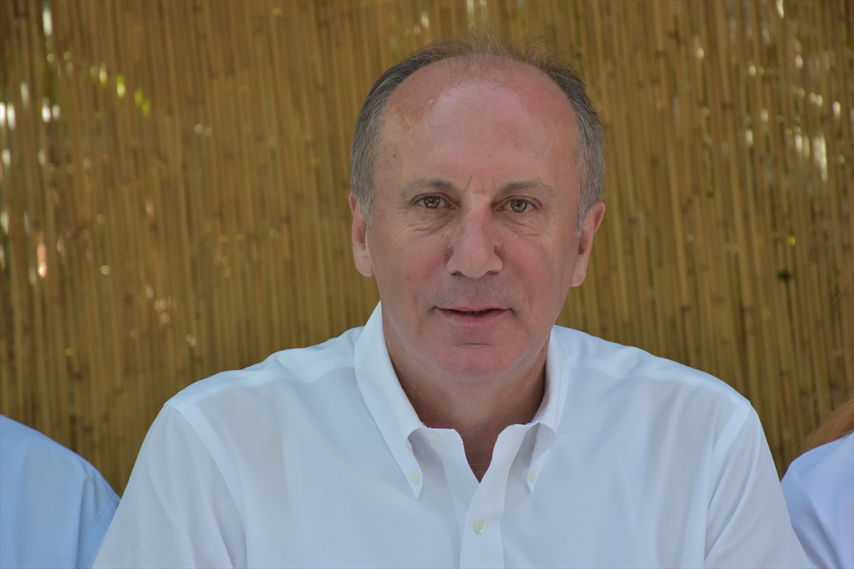 Memleket Partisi Genel Başkanı İnce Muğla'da temaslarda bulundu