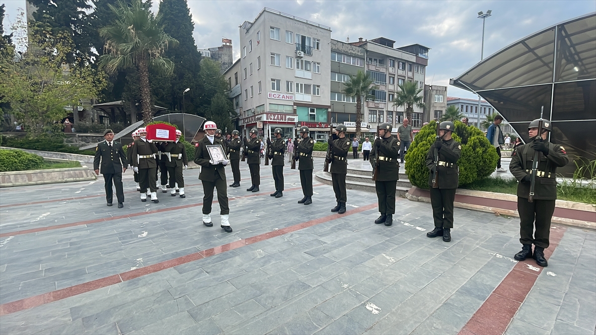 Samsun'da hayatını kaybeden Kore gazisi İşeri son yolculuğuna uğurlandı