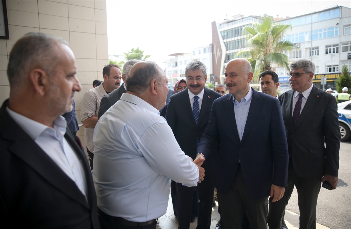 Ulaştırma ve Altyapı Bakanı Adil Karaismailoğlu, Osmaniye'de konuştu: