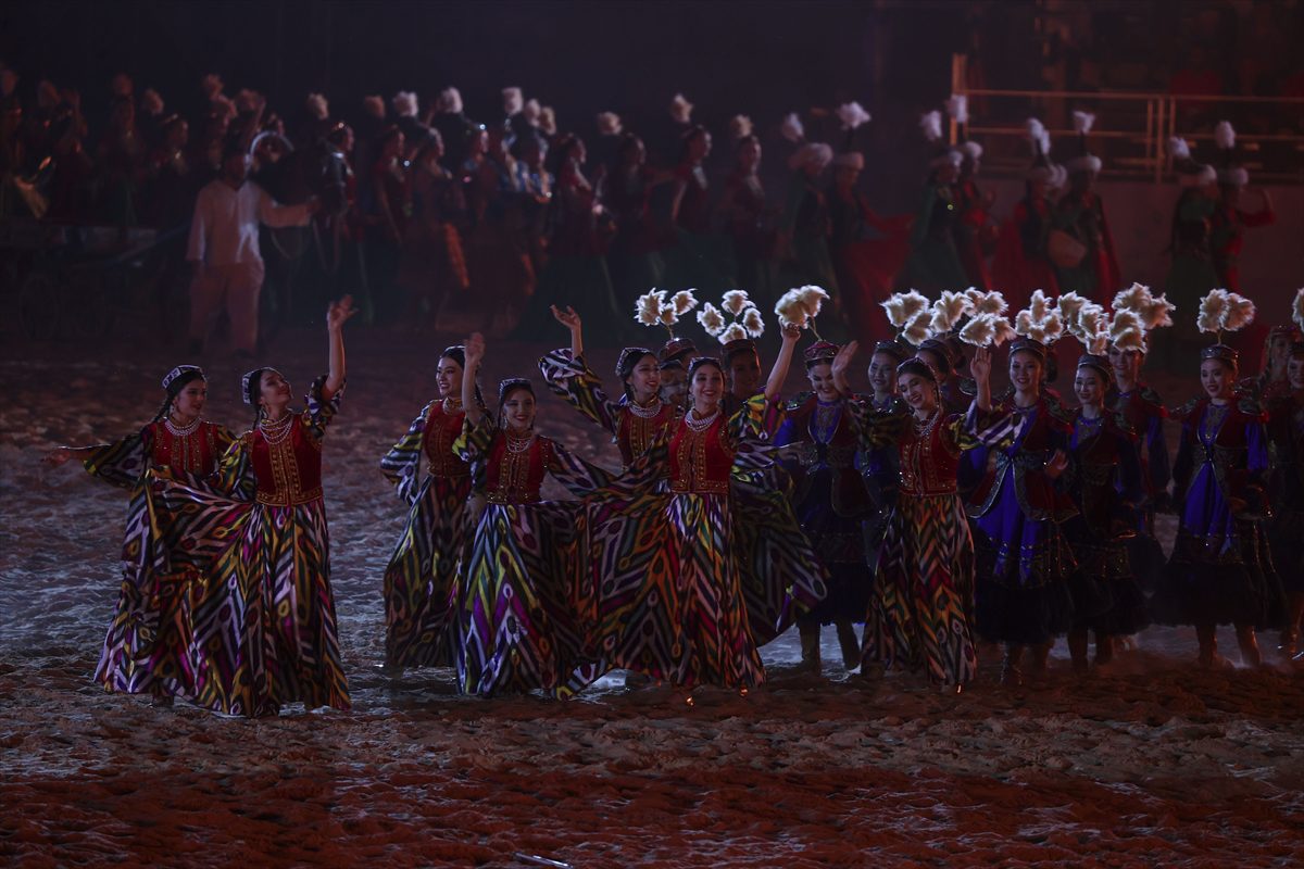 4. Dünya Göçebe Oyunları'nın resmi açılış töreni yapıldı