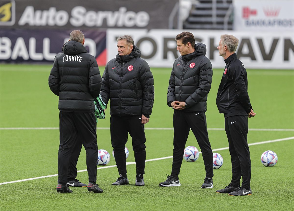 A Milli Futbol Takımı, Faroe Adaları maçı hazırlıklarını sürdürdü