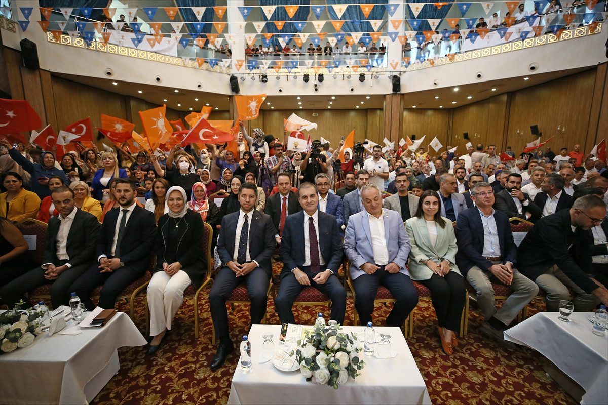 AK Parti Sözcüsü Ömer Çelik, Adana'da konuştu: