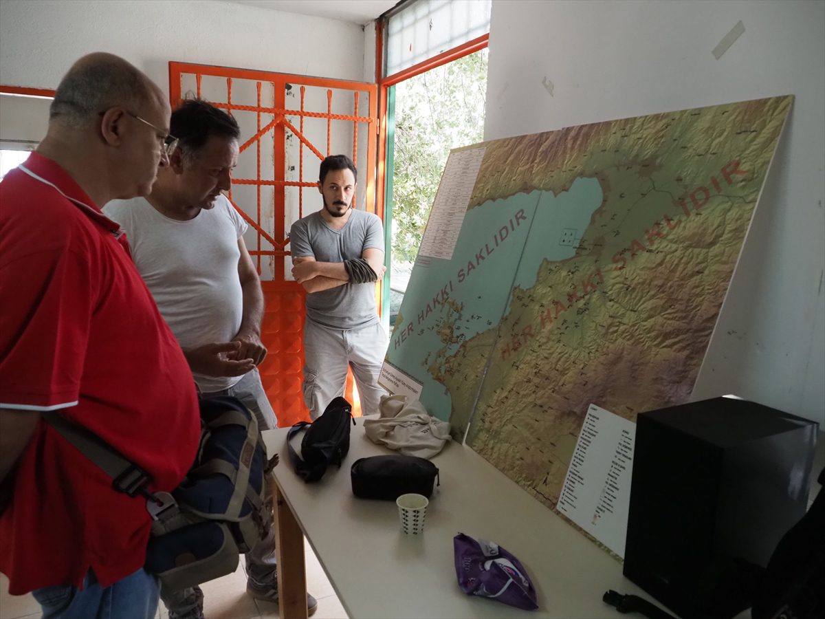 Edremit Körfezi'ndeki arkeolojik saha çalışmasında kale yerleşimleri tespit edildi