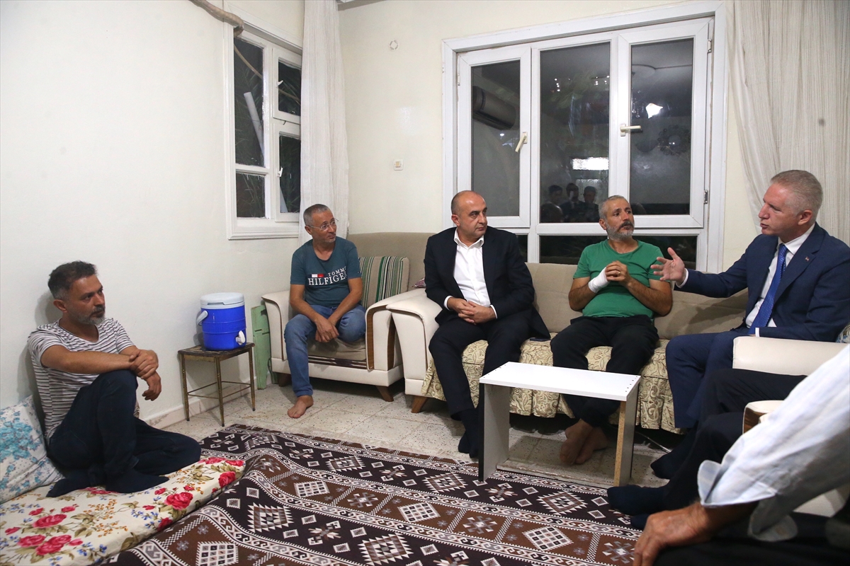 Gaziantep Valisi Davut Gül'den bıçaklı kavgada yaralanan kişiye ziyaret