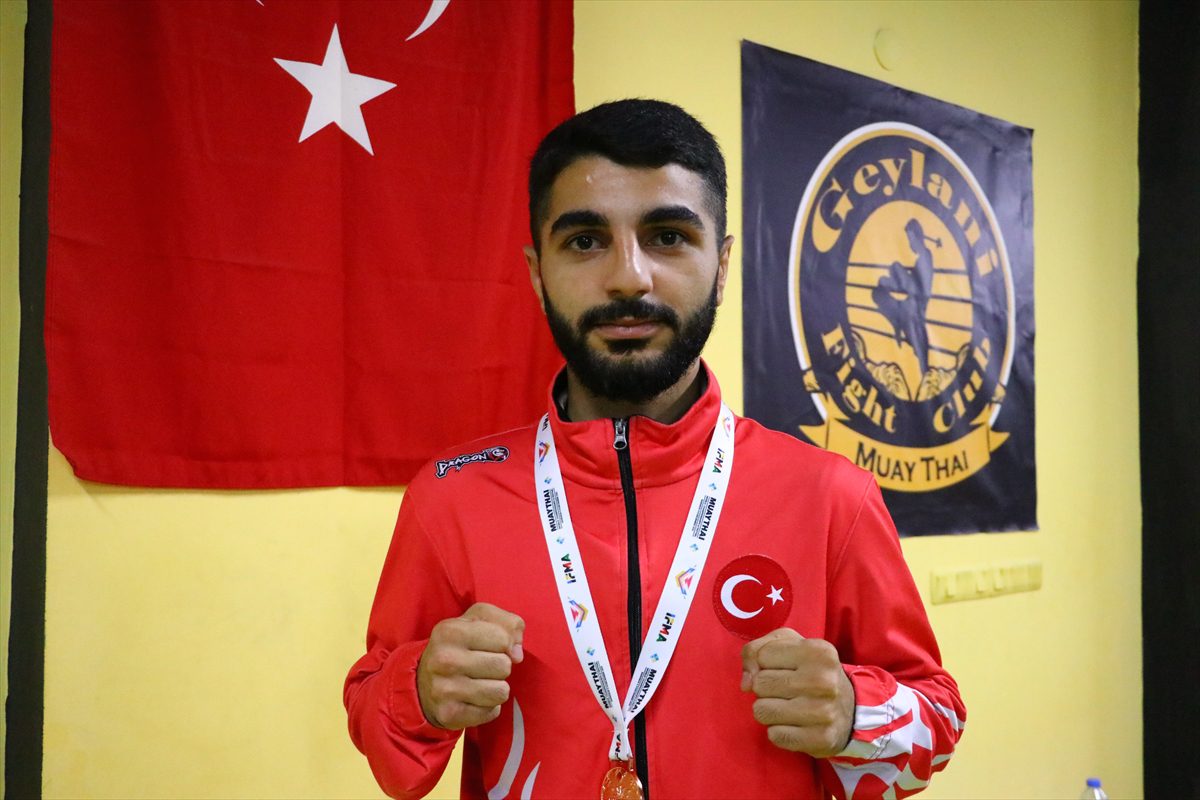 Milli sporcu Yusuf Kaya, muaythaide dünya şampiyonluğunu hedefliyor