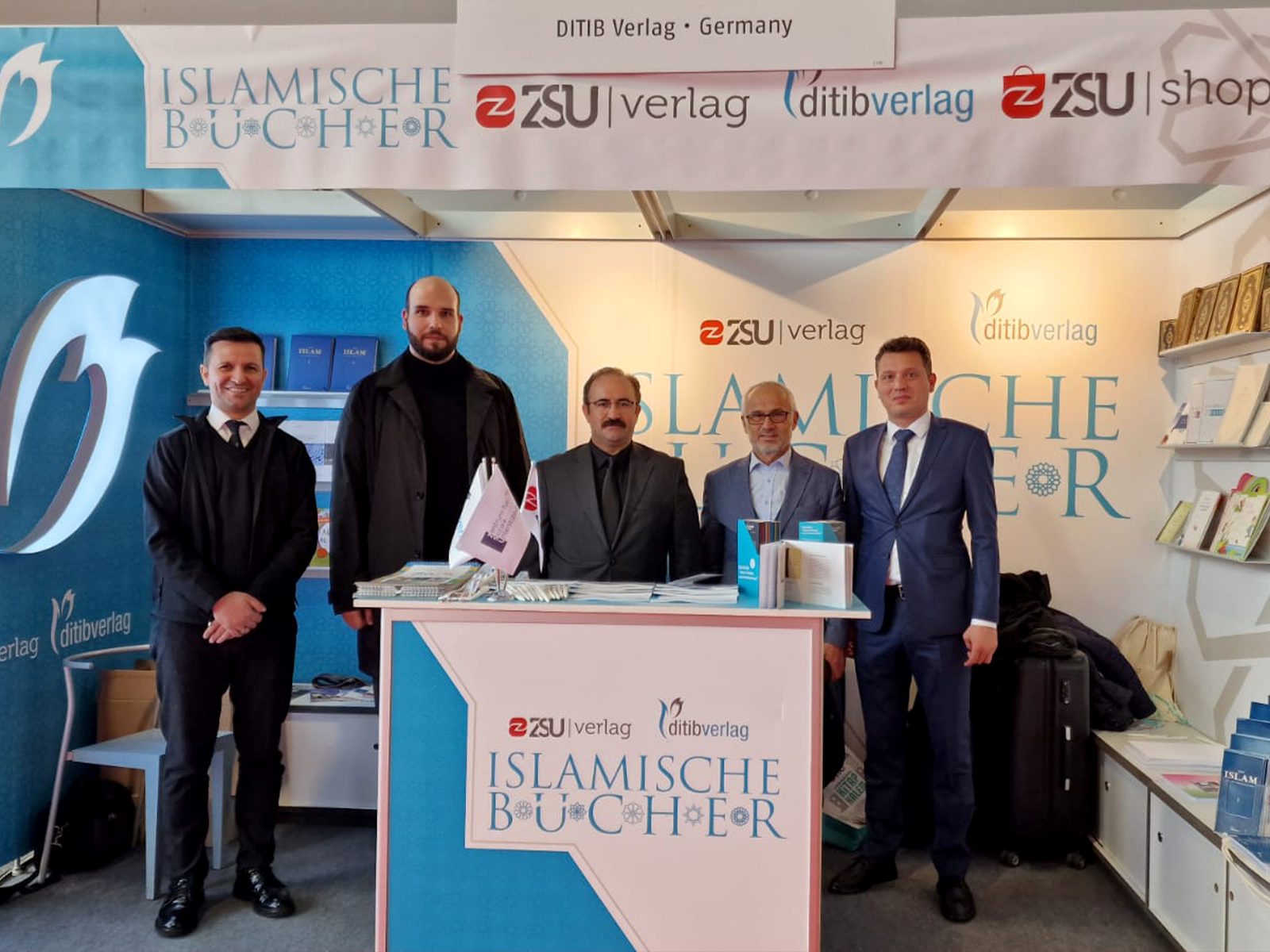 DİTİB-ZSU Yayınevi, Frankfurt Kitap Fuarı’nda yerini aldı!..