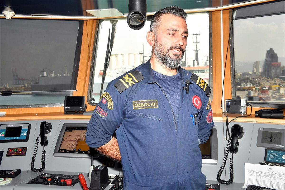 “Akdeniz Araştırma 1 Gemisi” Lübnan kara sularında, “balıkçılık” çalışmalarına katıldı