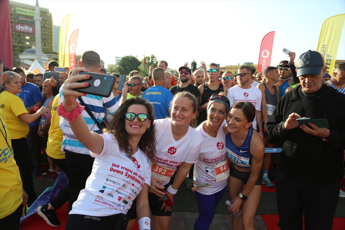 Arnavutluk'ta “6. Tiran Maratonu” düzenlendi