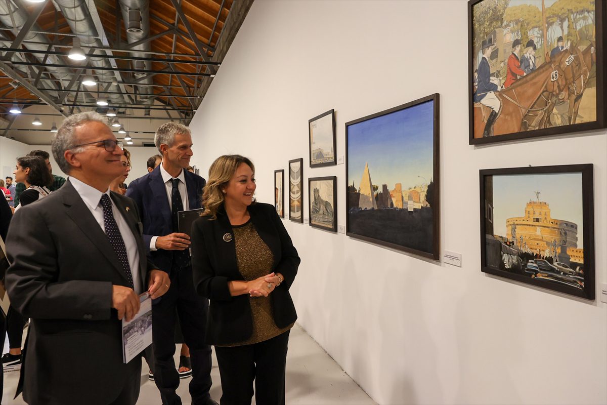 Başkentte “İtalya'ya Yolculuk” sergisi açıldı