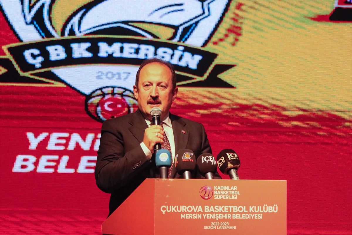 ÇBK Mersin Yenişehir Belediyesi Kadın Basketbol Takımı'nın kadrosu tanıtıldı