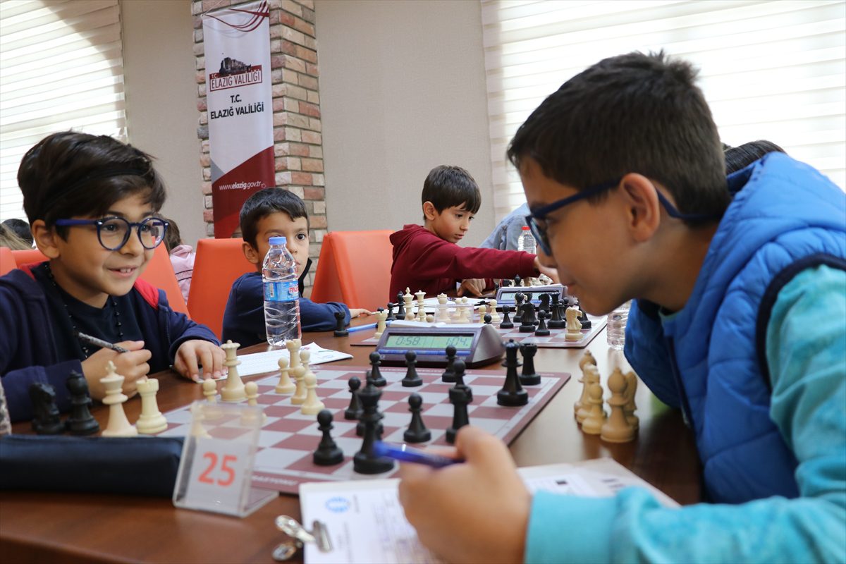 Elazığ'da düzenlenen İpek Yolu Çaturanga Satranç Turnuvası başladı