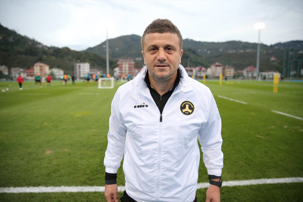 Giresunspor Teknik Direktörü Hakan Keleş, ligdeki hedeflerini açıkladı: