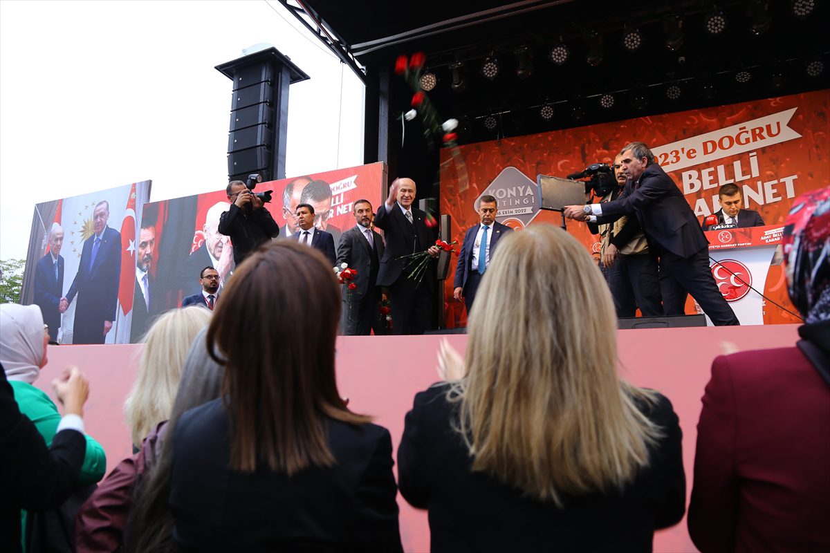 MHP'nin Konya mitingi