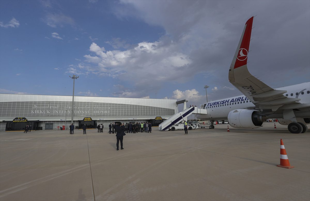 Türk Hava Yolları İstanbul-Kerkük direkt uçuşlarına başladı