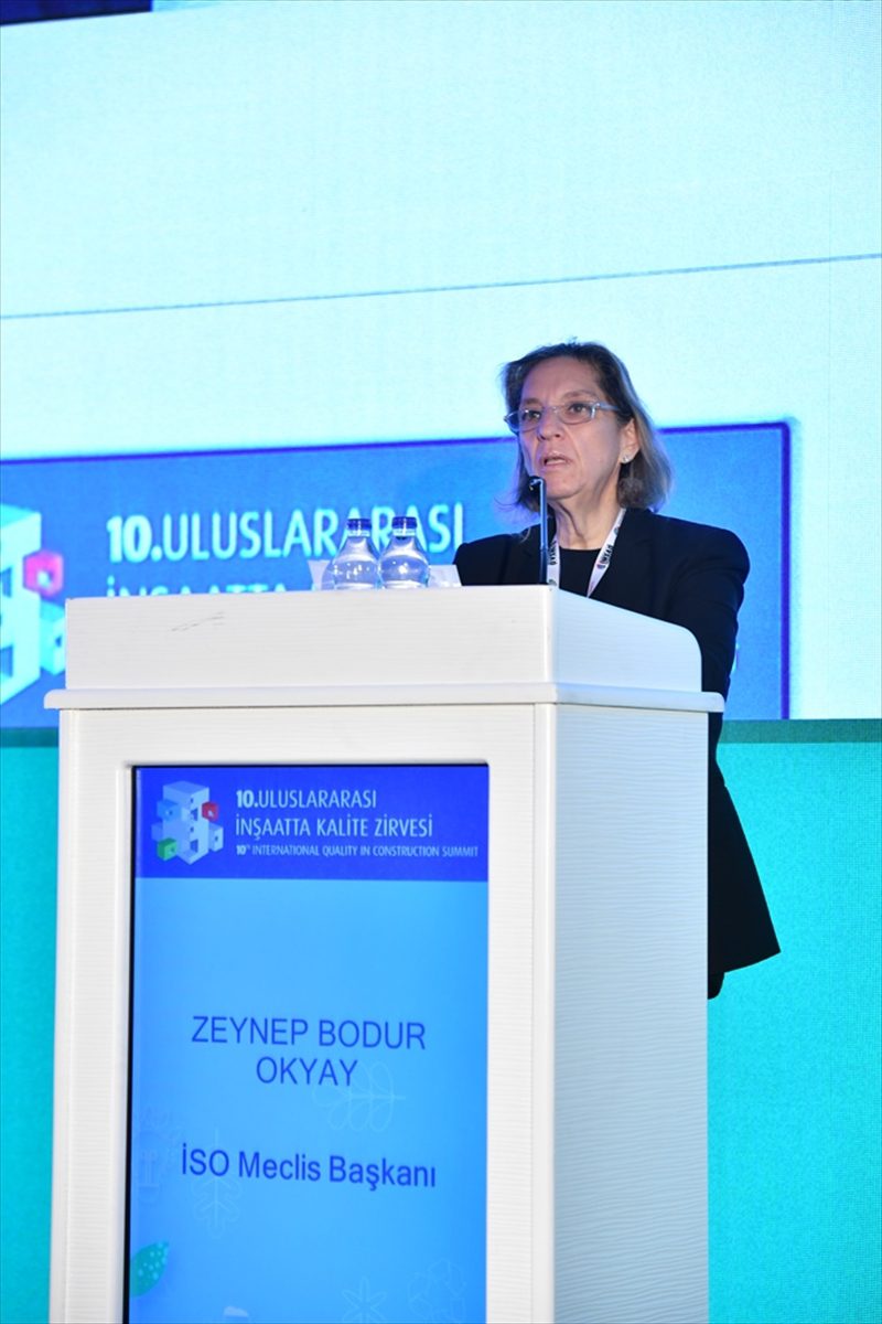 10. Uluslararası İnşaatta Kalite Zirvesi'nde “sürdürülebilir gelecek” konuşuldu