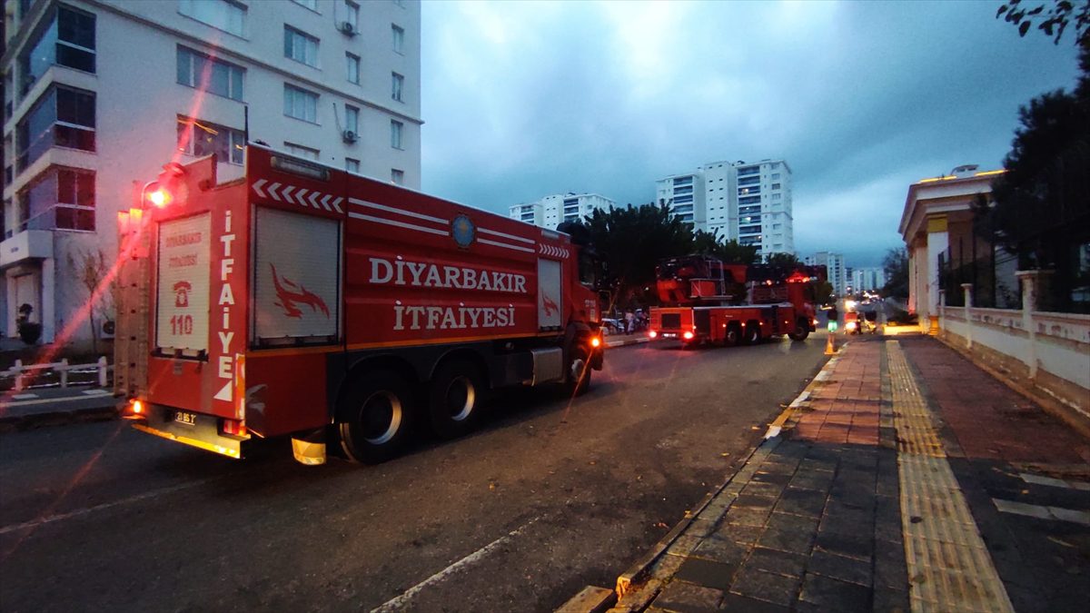 Diyarbakır'da lokantanın bacasında çıkan yangın hasara neden oldu