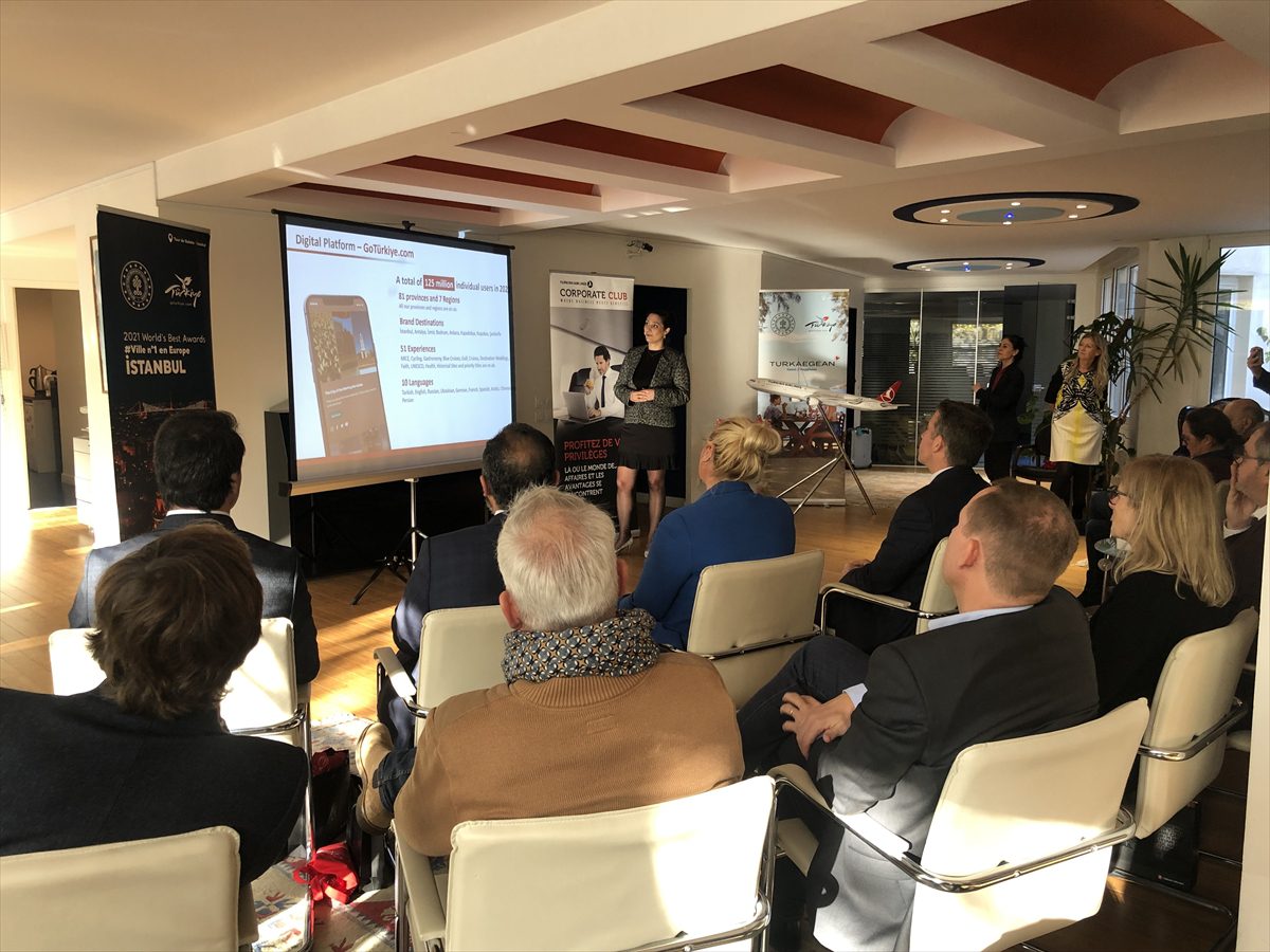 Fransa'da Türkiye'nin etkinlik turizmi potansiyeli tanıtıldı