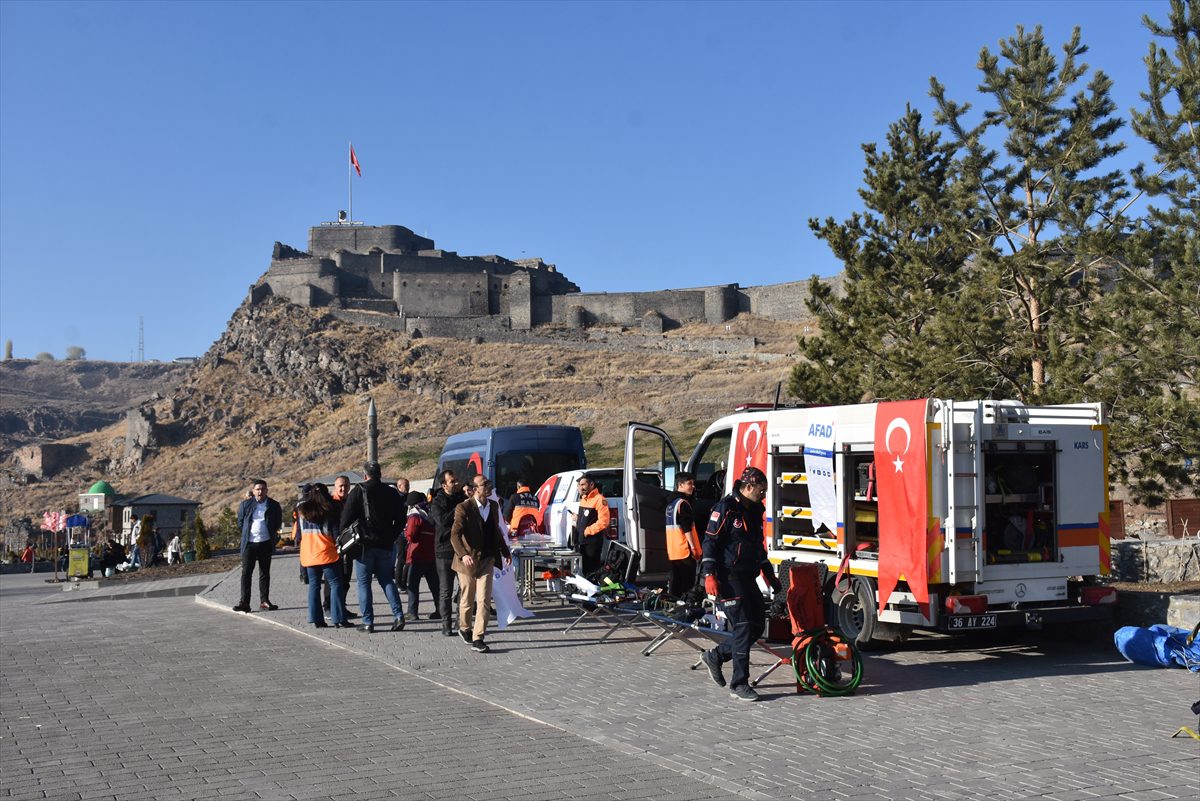Doğu Anadolu'da “Deprem Anı Ülke Tatbikatı” yapıldı