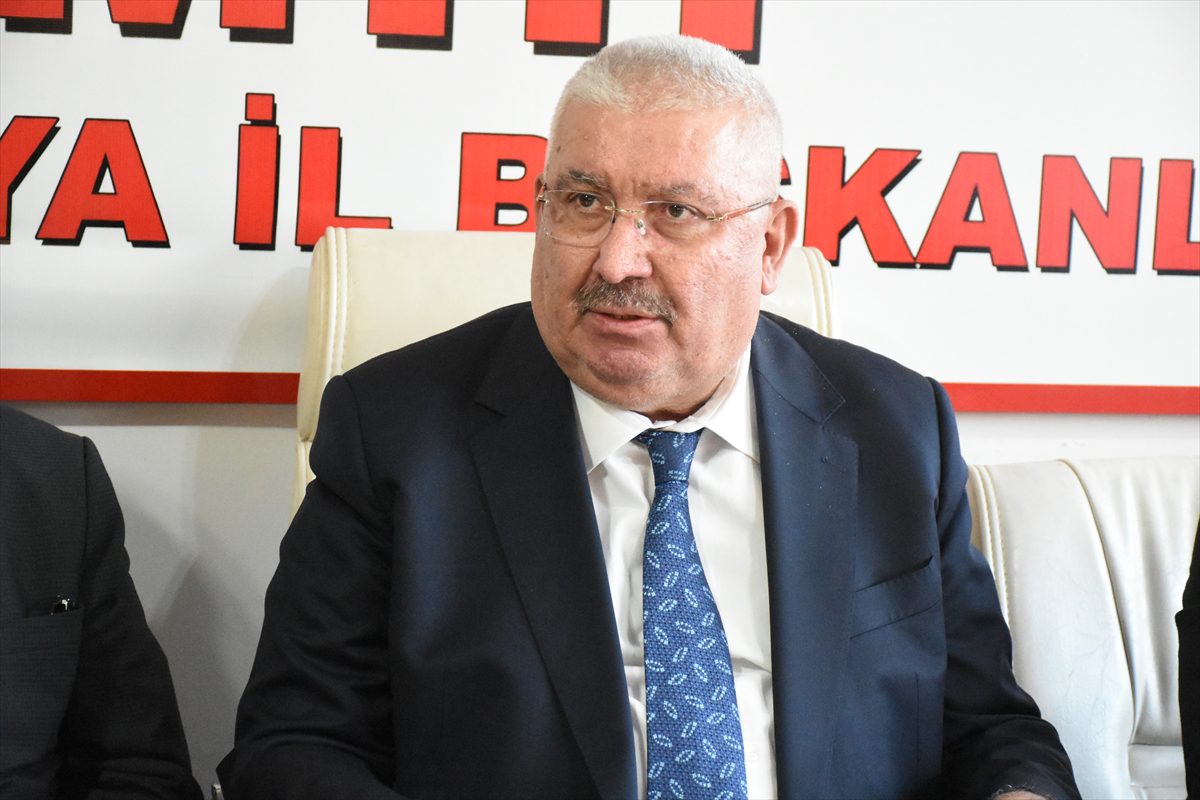 MHP Genel Başkan Yardımcısı Semih Yalçın, Malatya'da partililerle buluştu: