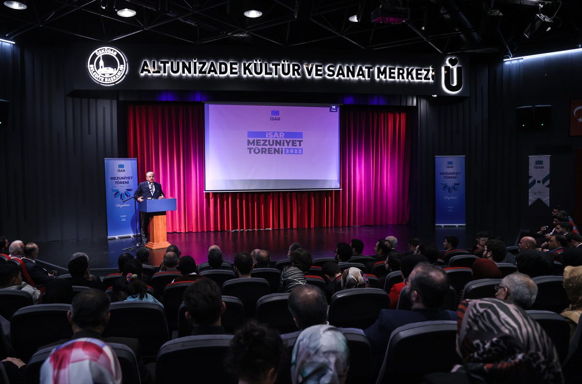 TBMM Başkanı Şentop, İSAR Mezuniyet Töreni'ne katıldı: