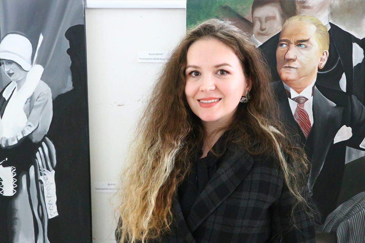 Tekirdağ'da “Bir Parçamız Atatürk” resim sergisi açıldı