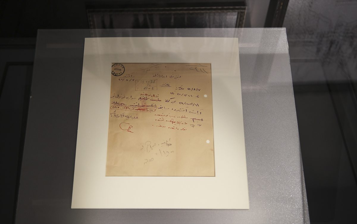 Türk Futbol Tarihi Sergisi'nde, Büyük Taarruz'un şifreli telgrafları da yer alıyor