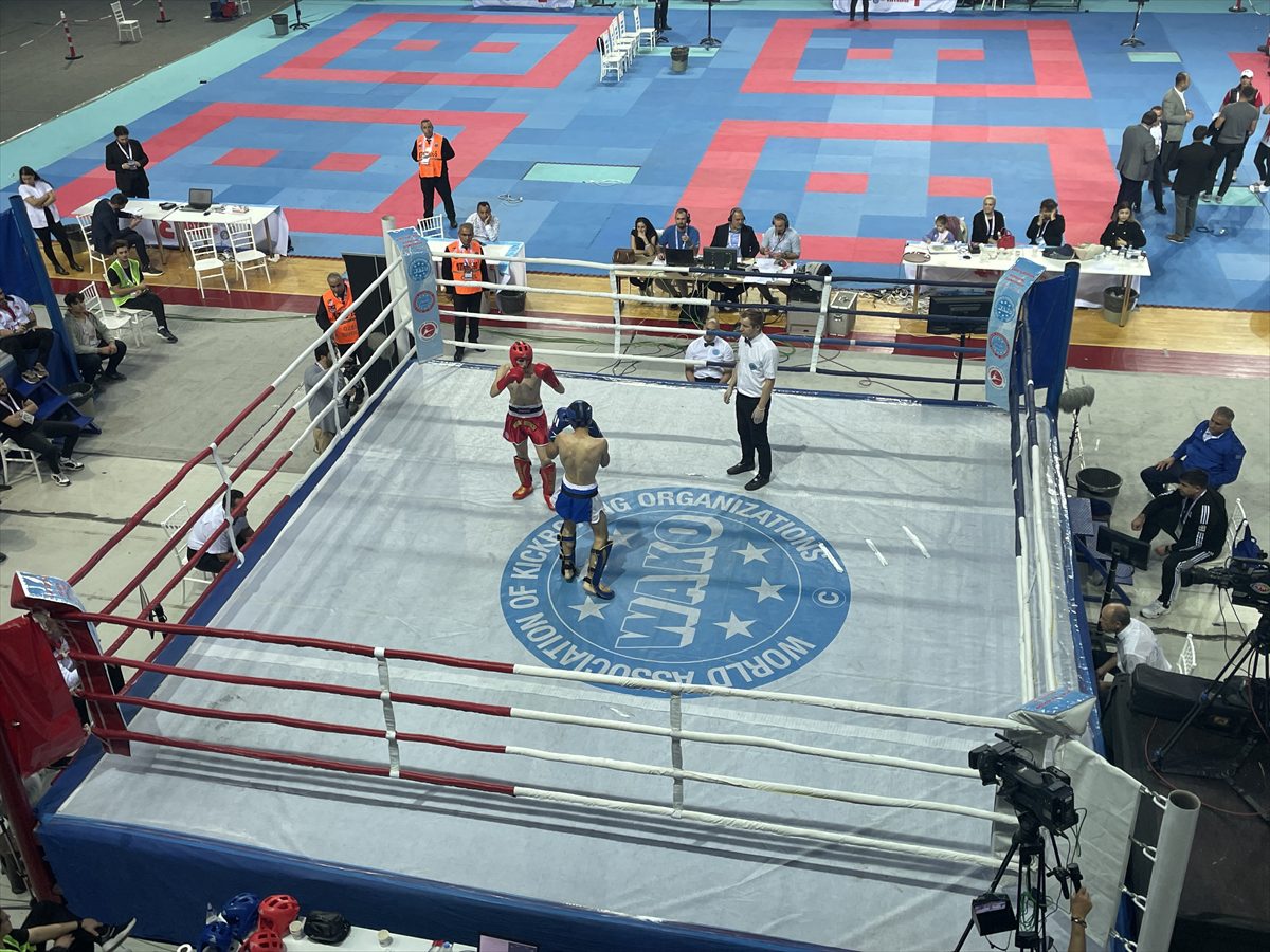 WAKO Avrupa Kick Boks Şampiyonası, Antalya'da sona erdi