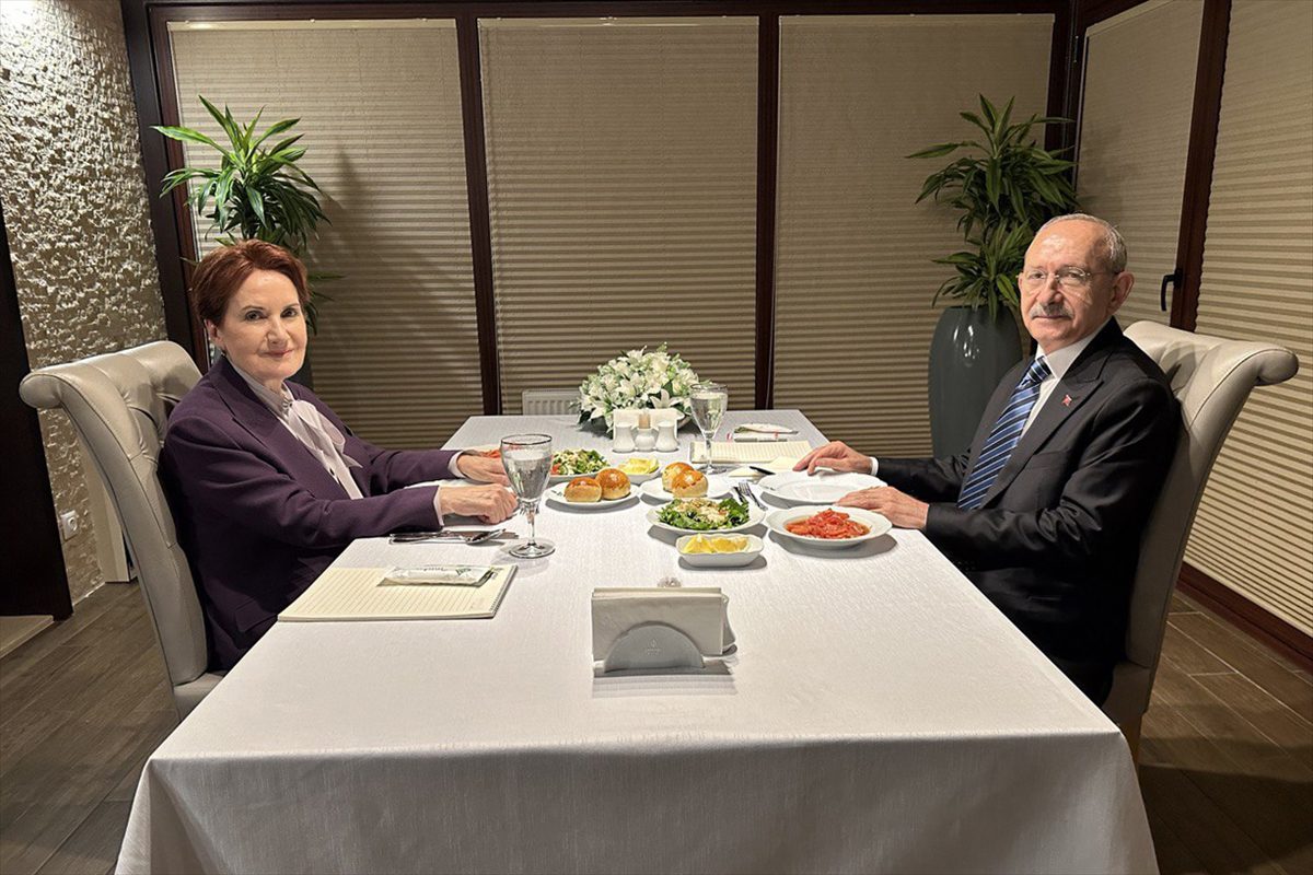 CHP Genel Başkanı Kılıçdaroğlu, İYİ Parti Genel Başkanı Akşener ile görüştü