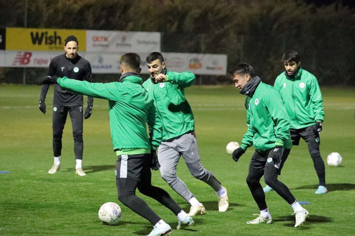 Konyaspor'da Sivasspor maçı hazırlıkları başladı