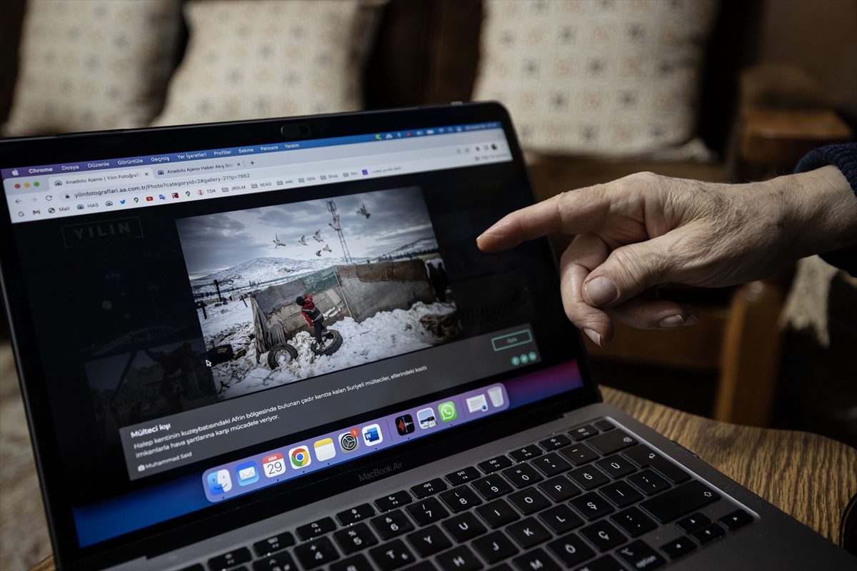 Mescid-i Aksa İmamı Şeyh Sabri, AA'nın “Yılın Fotoğrafları” oylamasına katıldı