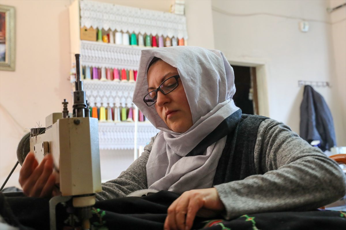 Baba mesleği yorgancılık abla ve kardeşe emanet